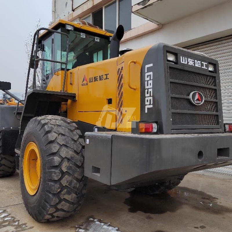 6 Ton Second Hand Wheel Loader Front End SDLG LG956L