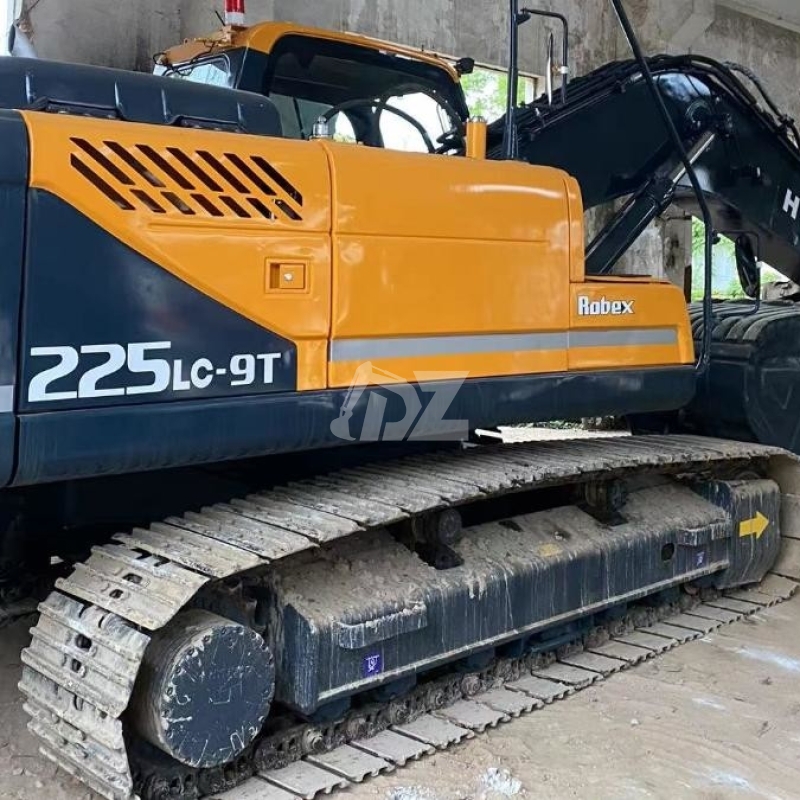 High Performance R225-9T Used Hyundai Excavator Machine Original Korea