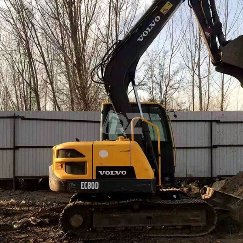 Volvo crawler EC80D used excavator for sale in China