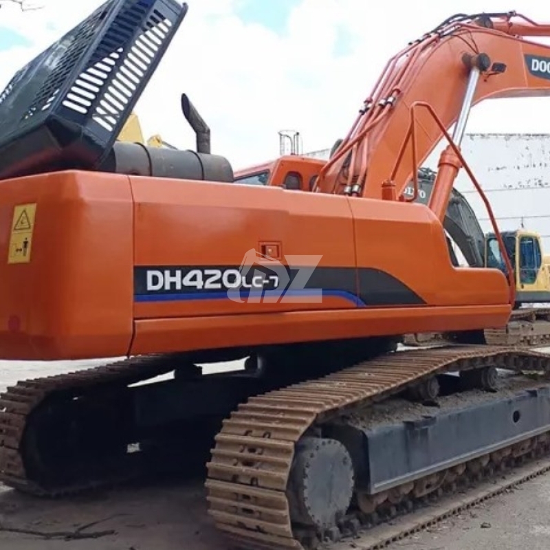 Secondhand Doosan DH420LC Earth Excavation Equipment Mining Digger