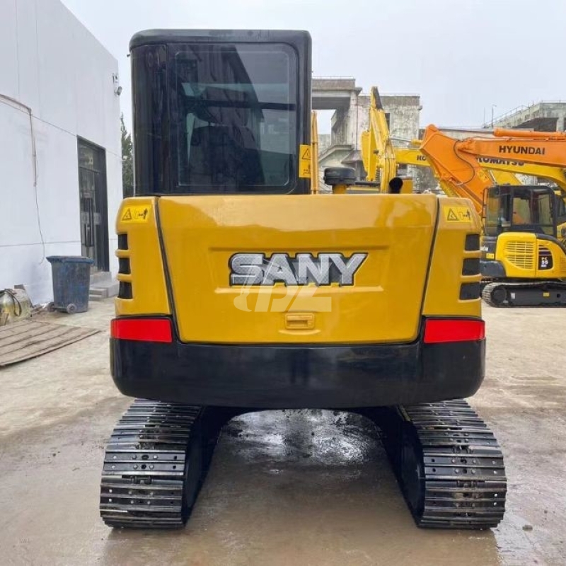 Sany SY60C Second Hand Diggers Mini Excavator For Earth Removal
