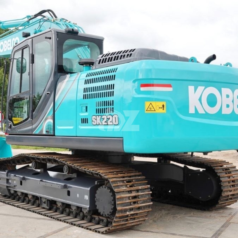 Turbocharged Hydraulic Second hand Kobelco SK220 Excavator Digger 22900KG