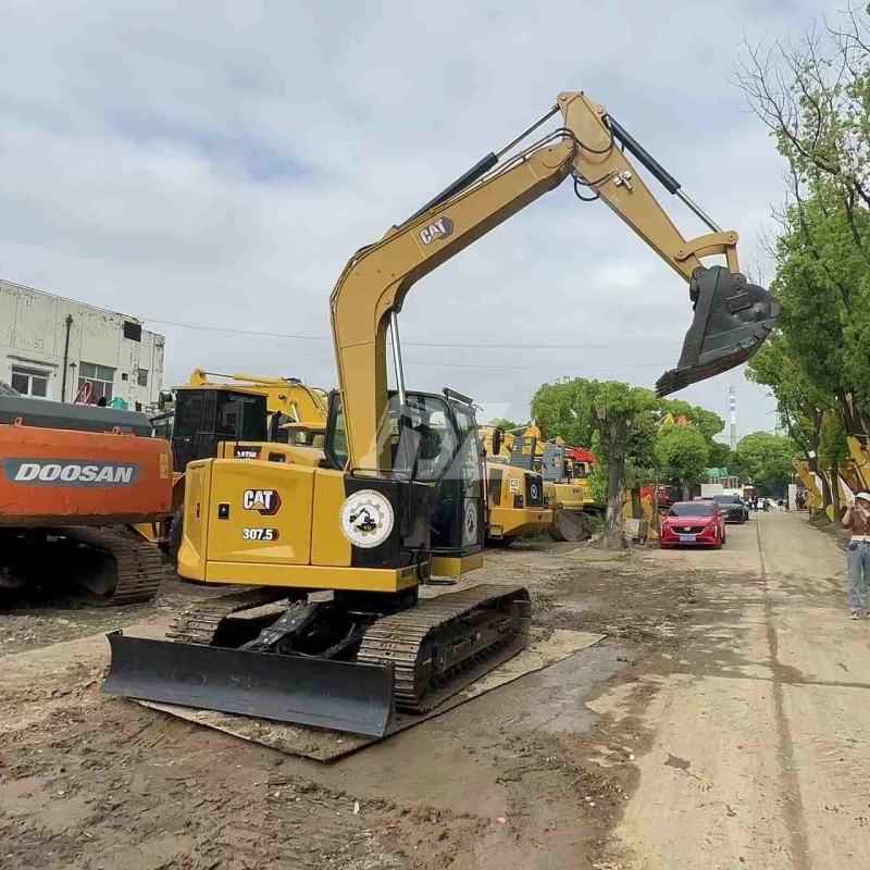 Compact Mini 2021 Used CAT Excavator Caterpillar 307.5 For Construction