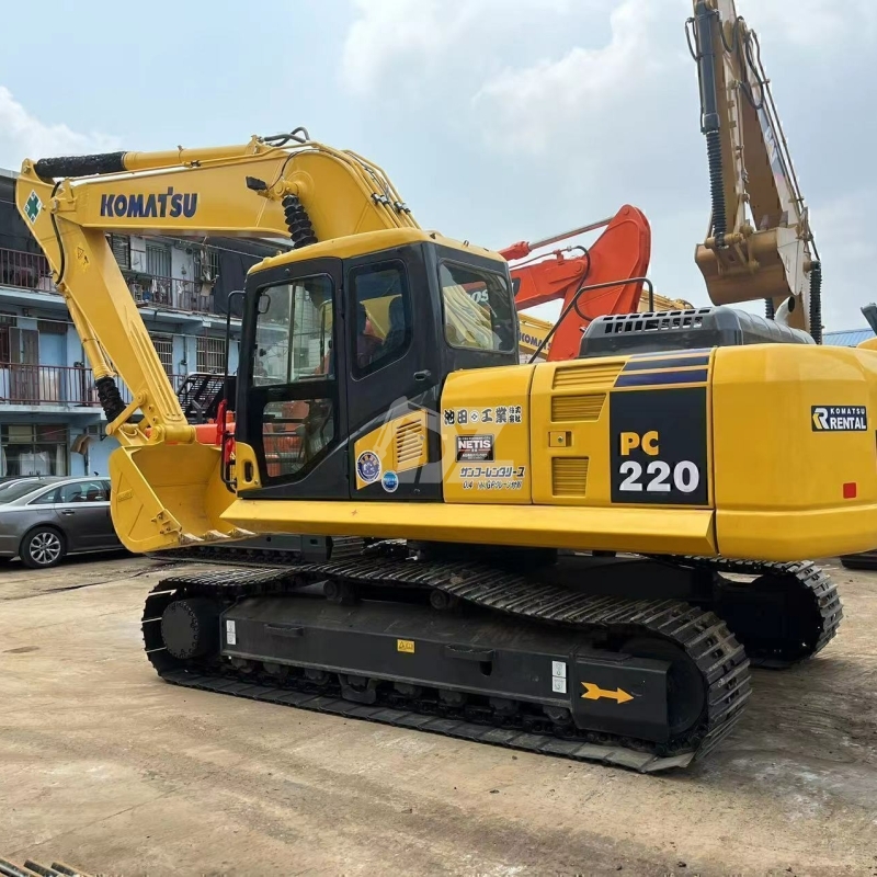 Original 22 Ton Second Hand Secondhand Used komatsu  Pc220-7 Excavator Digger for Sale