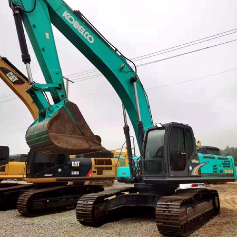 Japan Original Second Hand Kobelco Excavators Machine SK350LC 34T