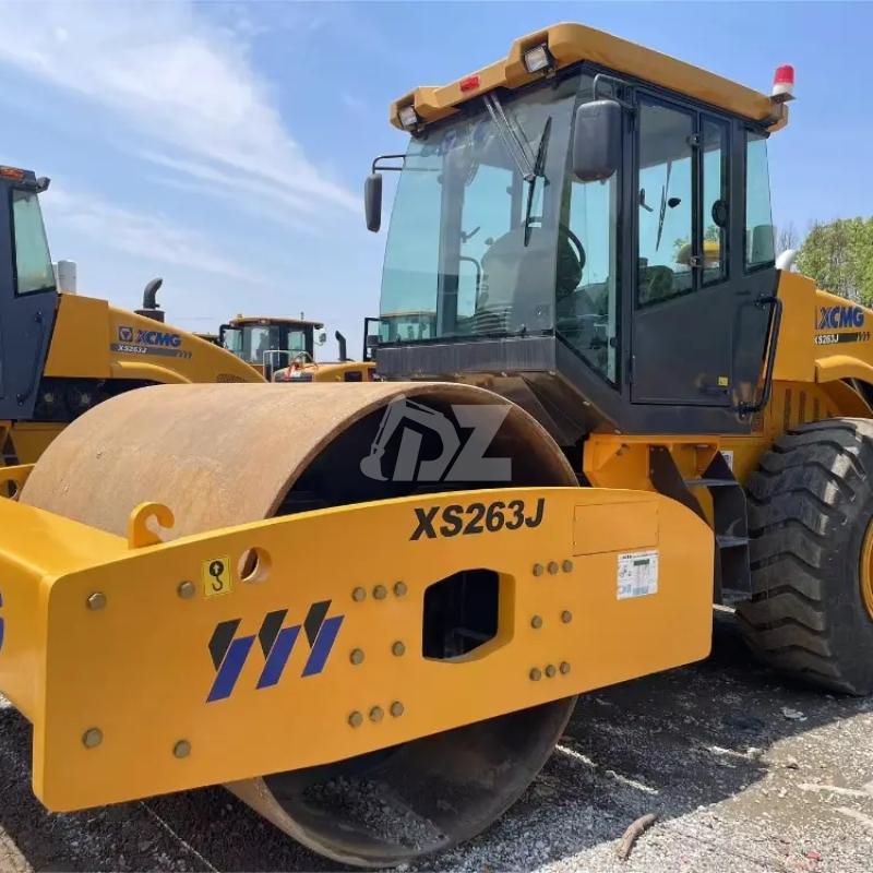 XCMG Official XS263J Used Compactor Road Roller 26 Ton Vibratory Roller