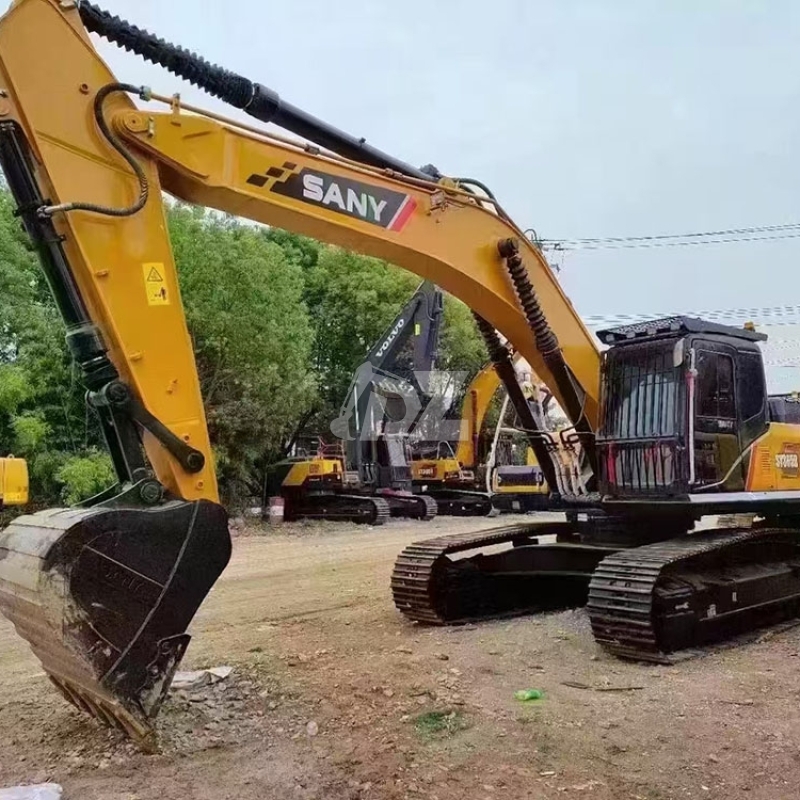 Bucket Rod Digging Force 180kN SANY 365H Used Crawler Excavator Engine Cooled to 50℃ in Desert Test
