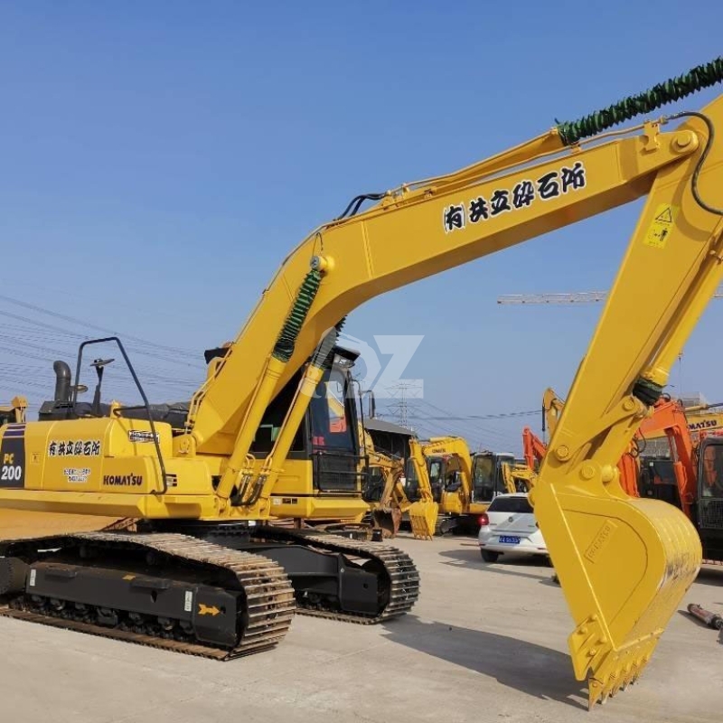 Used Excavators Komatsu PC200-8N1 Original Low Price Crawler Hydraulic Excavator Machinery Japanese Condition Hot Sale
