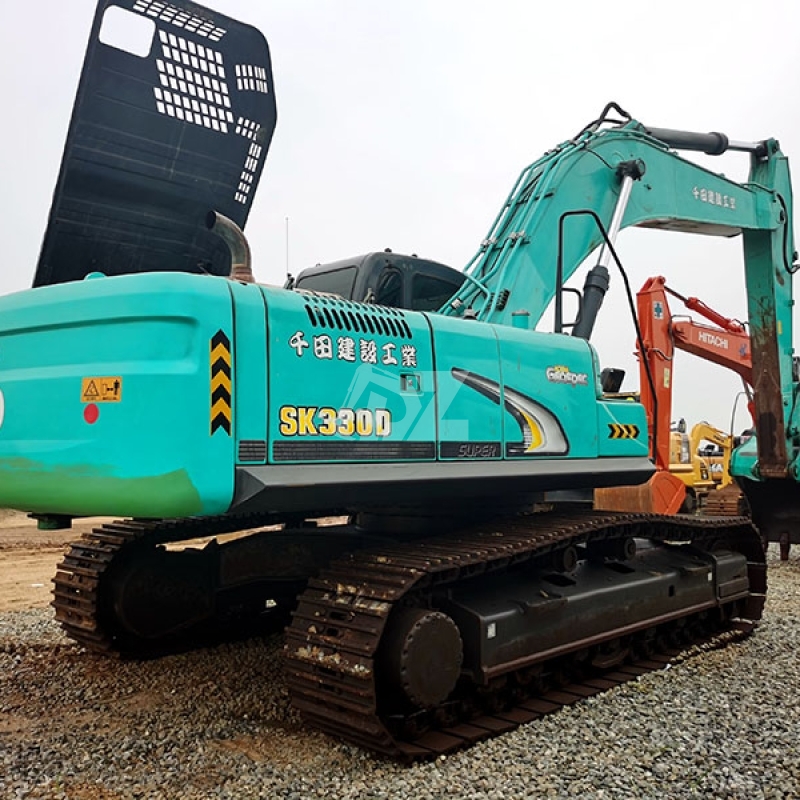 SK330-8 Old Kobelco Excavator Hydraulic Crawler Earth Moving Equipment