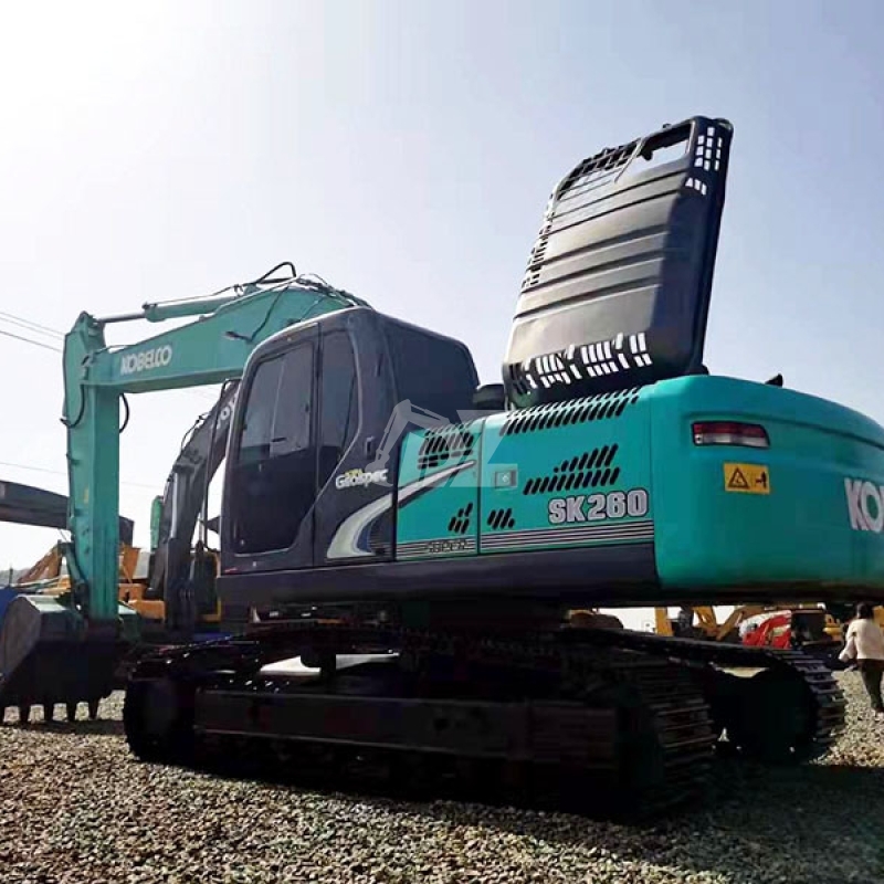 25Ton SK260D Used Kobelco Excavator Earth Moving Equipment