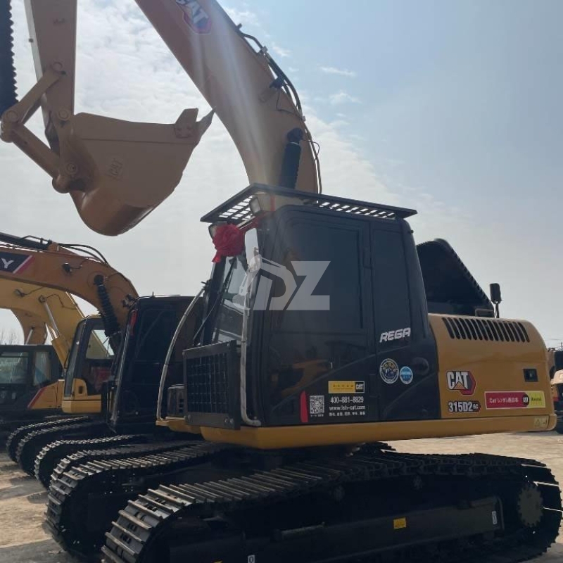 Used CAT 315 GC Excavator Good Condition Great Quality Second Hand CAT 315D 315D2 315GC Excavator Digger Machine Price in Stock