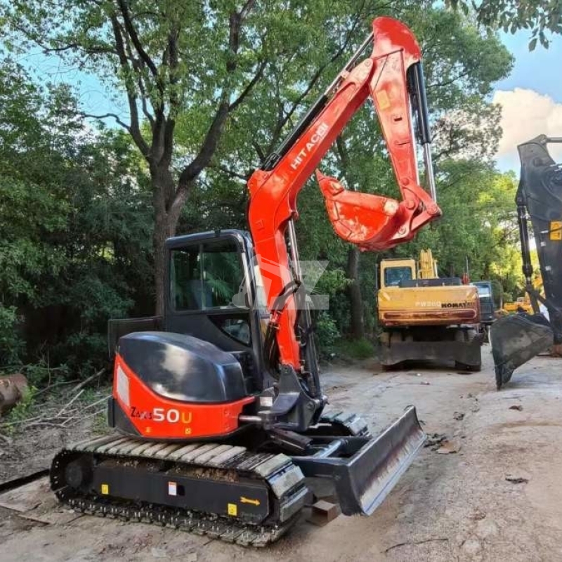 5 ton Used Hitachi Excavator ZX50U Old Mini Hydraulic Crawler Yanmar 4TNV88 Engine