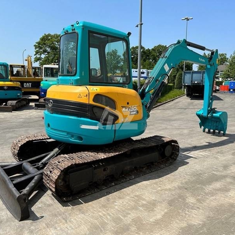 Original Japan Used Kubota Excavator KX155-3 5 6 Ton Second Hand Mini Digger