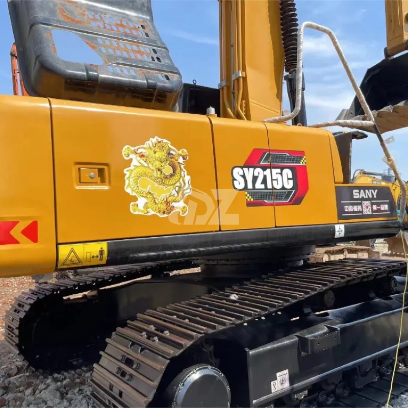 Wonderful Condition Cheap Price Secondhand Sany Excavator 215c Used Excavator Auction Second Hand 21tons Excavator