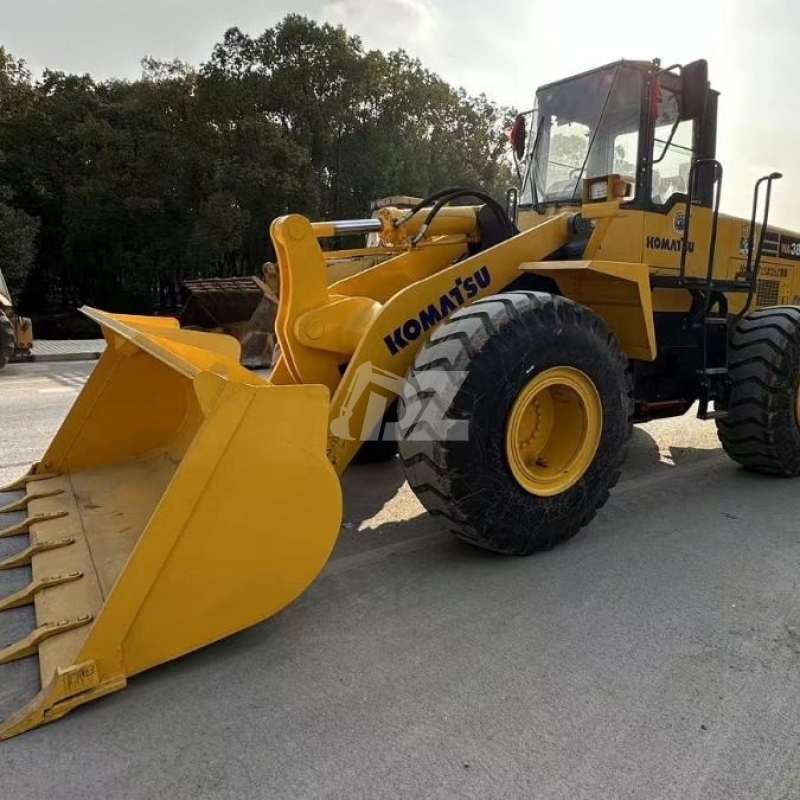 Small Komatsu WA380 Wheel Front Loader Used Japan Made Original