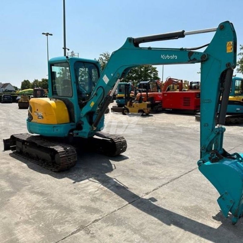 Original Japan Used Kubota Excavator KX155-3 5 6 Ton Second Hand Mini Digger