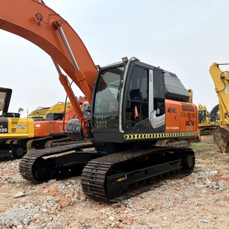 Good Quality Used Hitachi ZX210 Zaxis 210 210-3 Excavator Construction Machinery Hydraulic Crawler Excavators