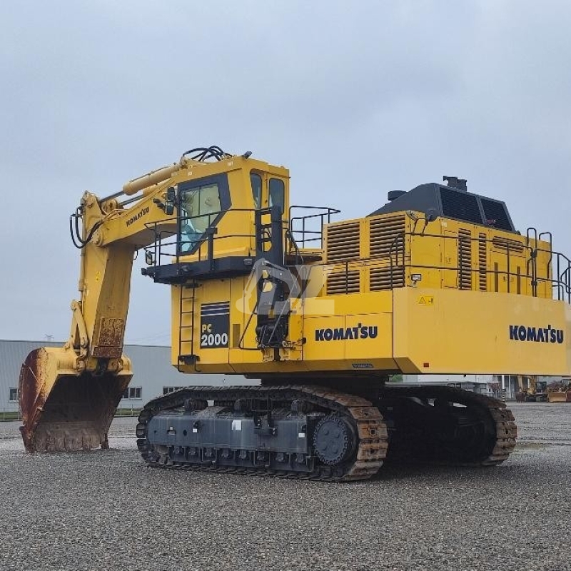 Original Second Hand Komatsu Excavator PC2000-8 Large Earth Moving Machinery