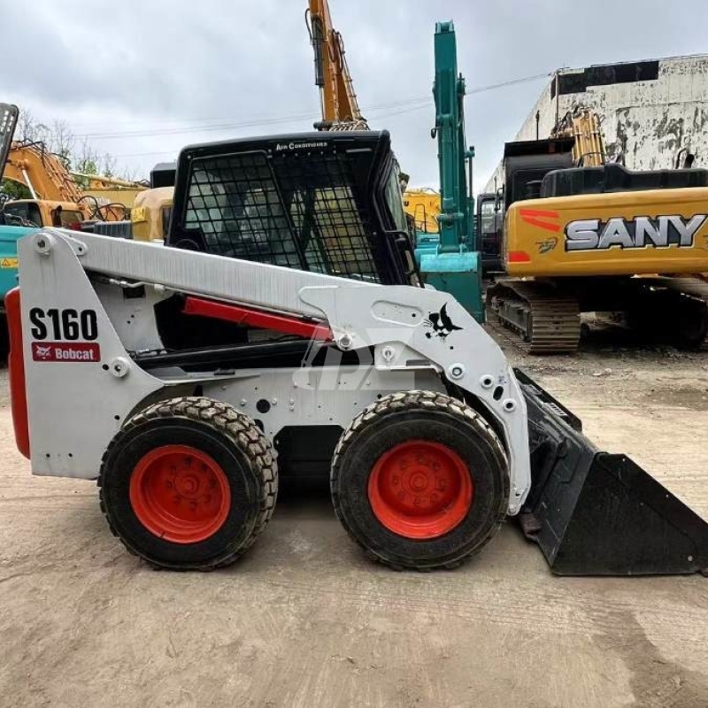 Bobcat S160 Earth Moving Used Bobcat Skid Steer Loader Machinery Second Hand