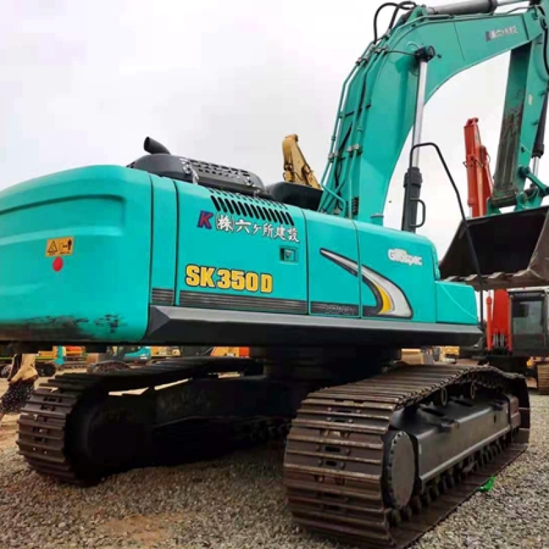 Japan Original Second Hand Kobelco Excavators Machine SK350LC 34T