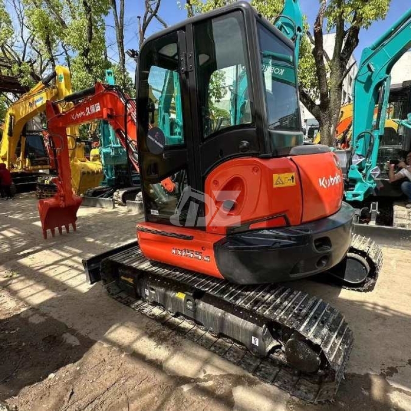 5.5ton Mini Used Kubota Excavator Second Hand Kx155-5 2200RPM