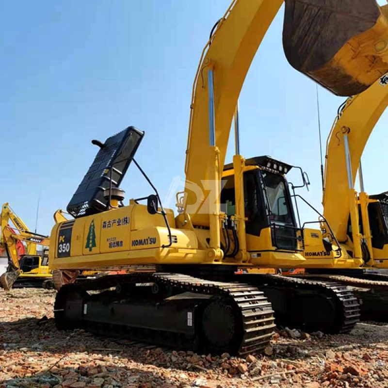 High Performance Used Komatsu PC350-7 Excavator 35 Ton Japan Original Second Hand High Quality Engine Gearbox Gear-Stock