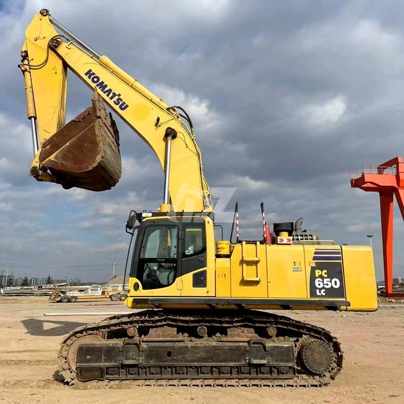 Efficient 65ton Excavator Used Komastu PC650 Heavy Construction Equipment for Sale
