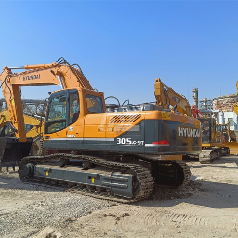 Cheap 30 ton used Hyundai 305 heavy duty excavator