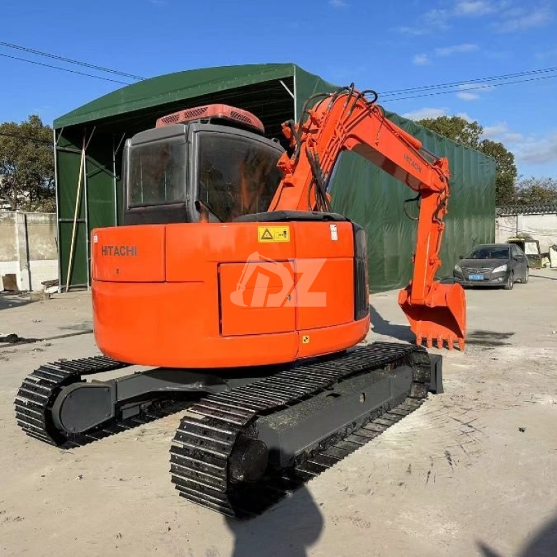 7 Ton Used Hitachi ZX75US-A Excavator Original Japan Mini Model