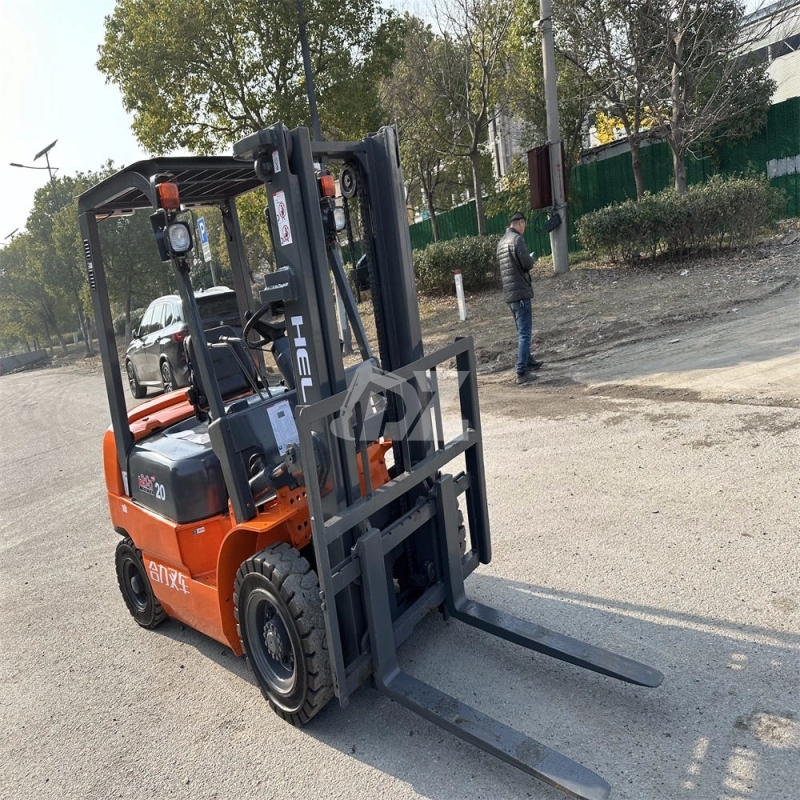 Hot mini battery forklift electric gas retractable cab mast used HELI CPC20 2 tons electric forklift