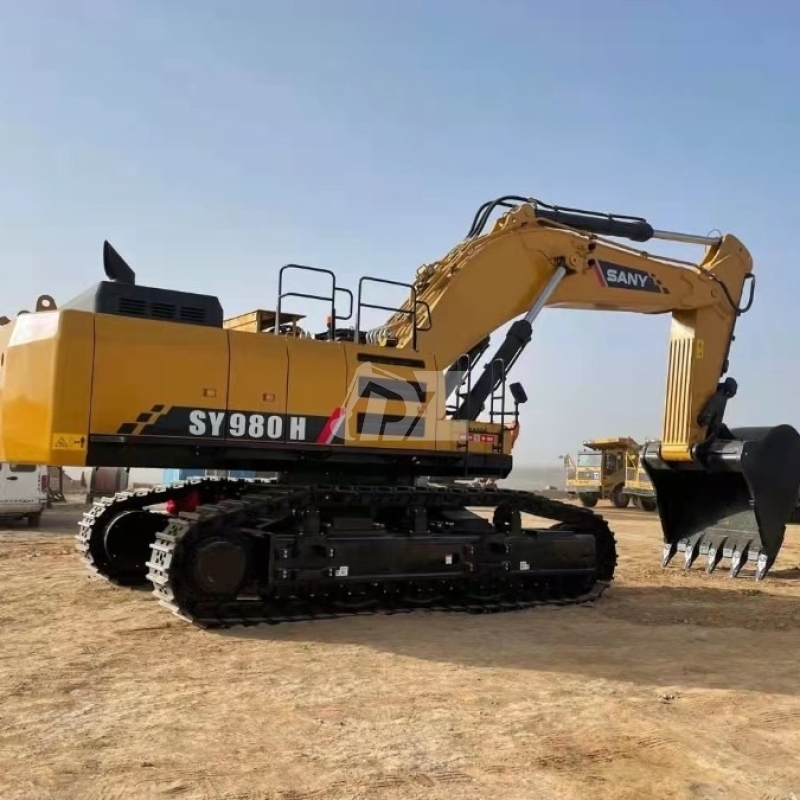 Sany SY980H Hydraulic Used Diggers Large Earth Excavation Equipment