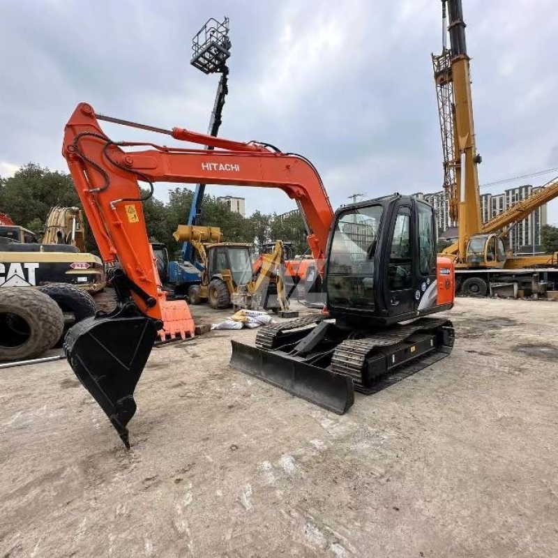 Original Japan ZX70 Used Hitachi Mini Excavator 7ton Second Hand Hydraulic Crawler