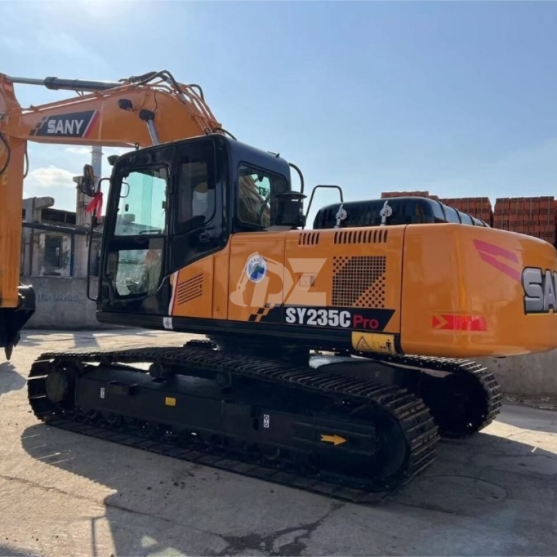 23.5ton Sany SY235C Used Crawler Excavator Equipment Medium Sized SY235CPro