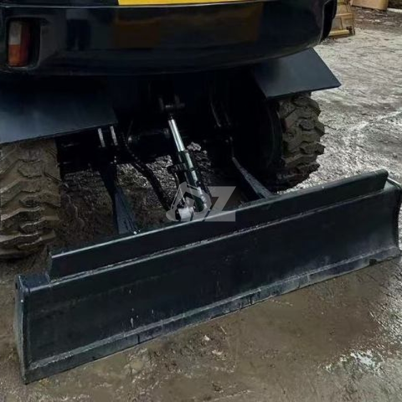 Original Hyundai R60w-7 Pre Owned Mini Excavator Used Wheel Digger 6 Ton