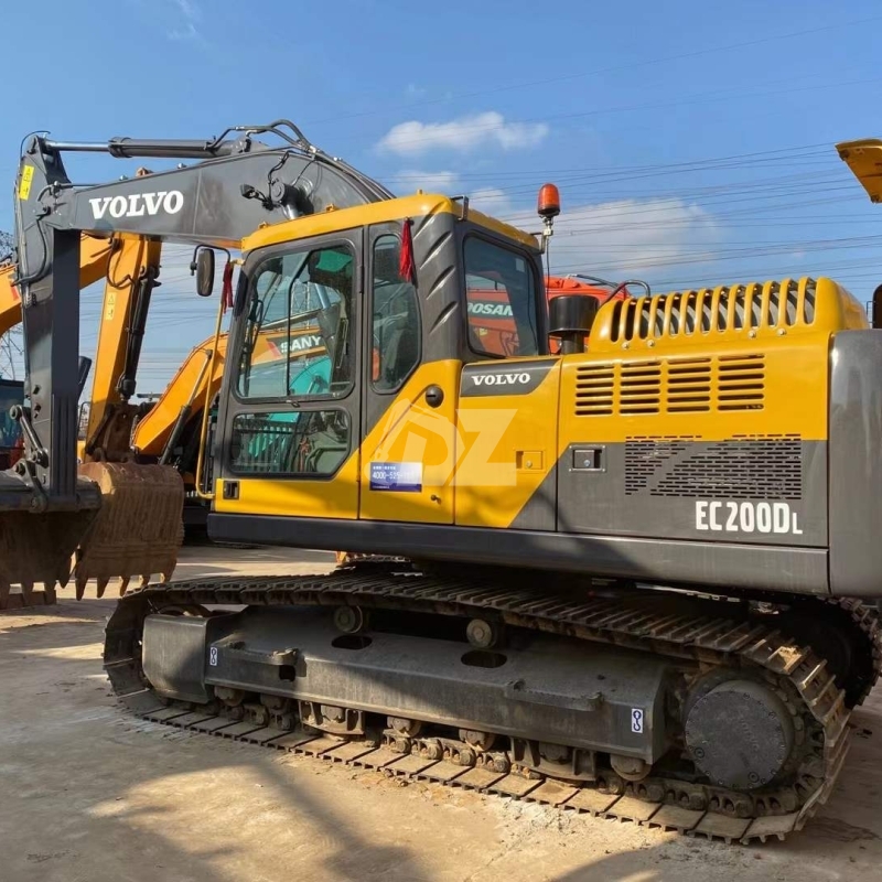 EC200D Used Volvo Excavator Earth Moving Equipment High Performance