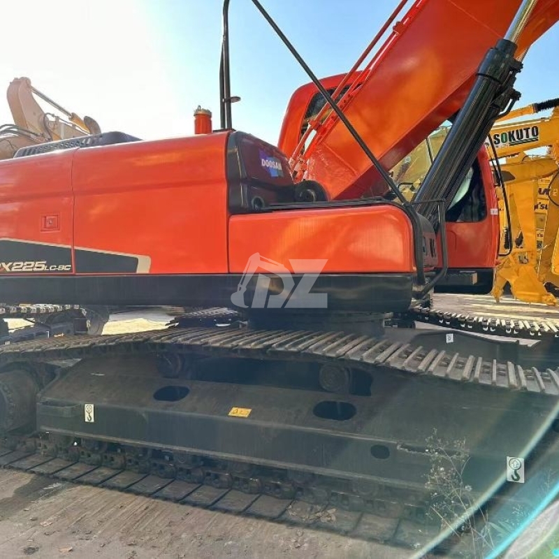 Original Korea DX225LC-9c Doosan Used Equipment Hydraulic Mining Digger