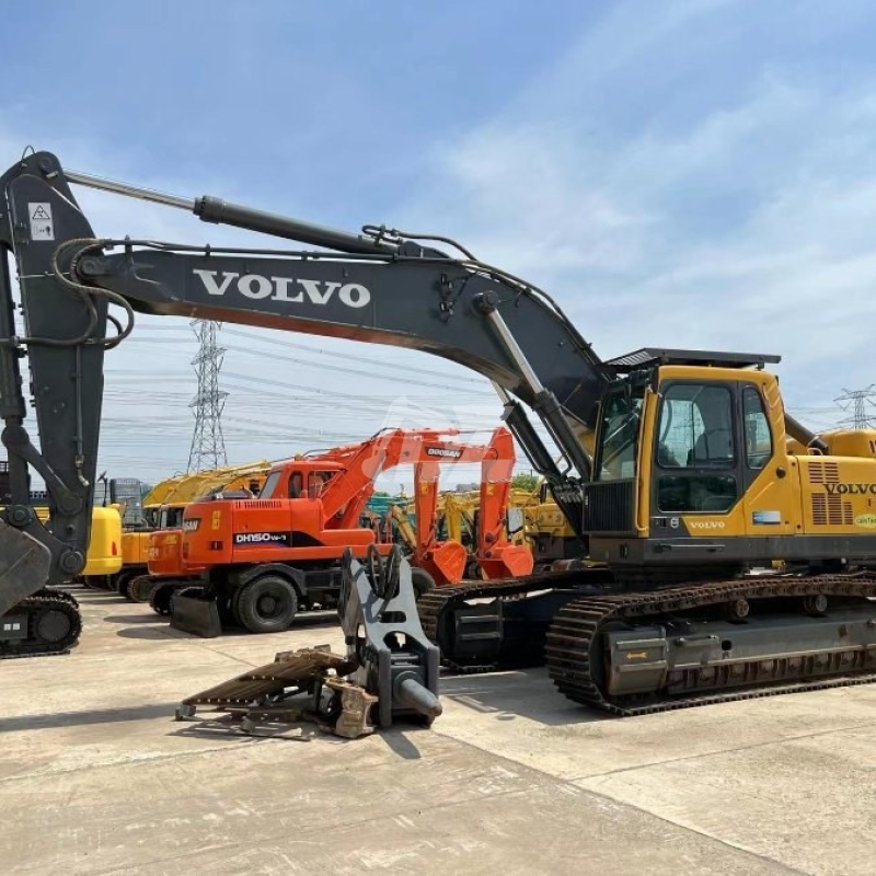 36 Ton EC360B Used Volvo Diggers Crawler Second Hand Earth Moving Equipment