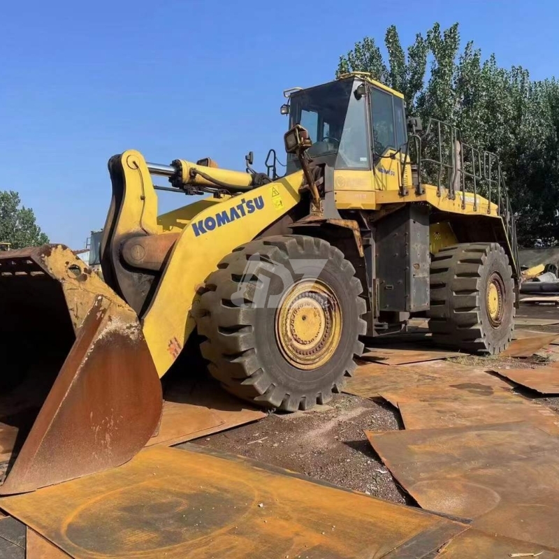 For Sale Used Original Loader Komatsu WA600 Good Quality and Low Price Made in 2020 Good Condition Used Loader in Stock