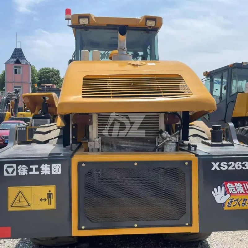 XCMG Official XS263J Used Compactor Road Roller 26 Ton Vibratory Roller