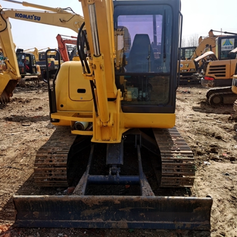 Real Price Used Mini Komatsu PC56-7 PC56-8 Crawler Excavator 5ton Komatsu Digger Low Price Saling