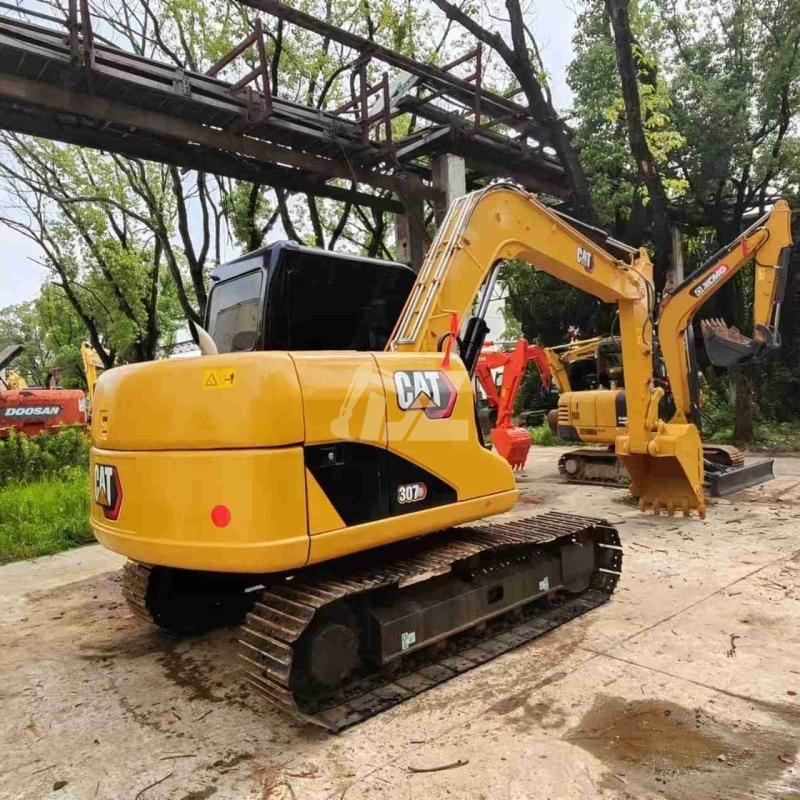 Caterpillar 307D Track Used Compact Excavators Mini Sized 7193KG
