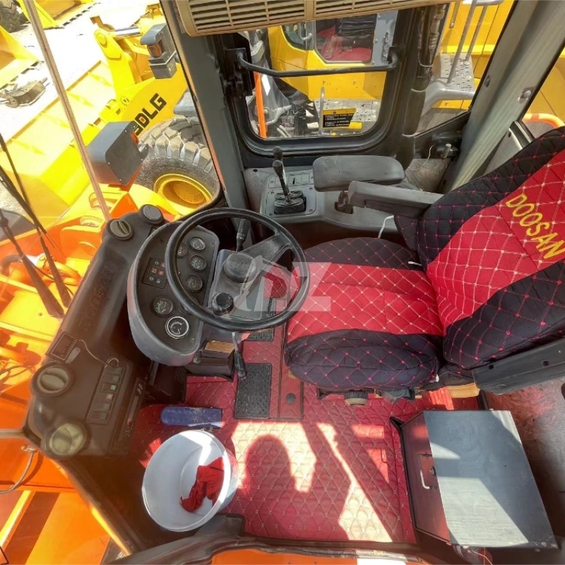 Original Used Loader Doosan Construction Machine Second Hand Excavator Doosan Dl505