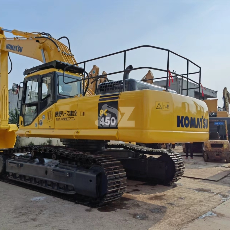 Used Japan Second Hand Komatsu PC450-7 Digger 45 Ton Excavator Machine